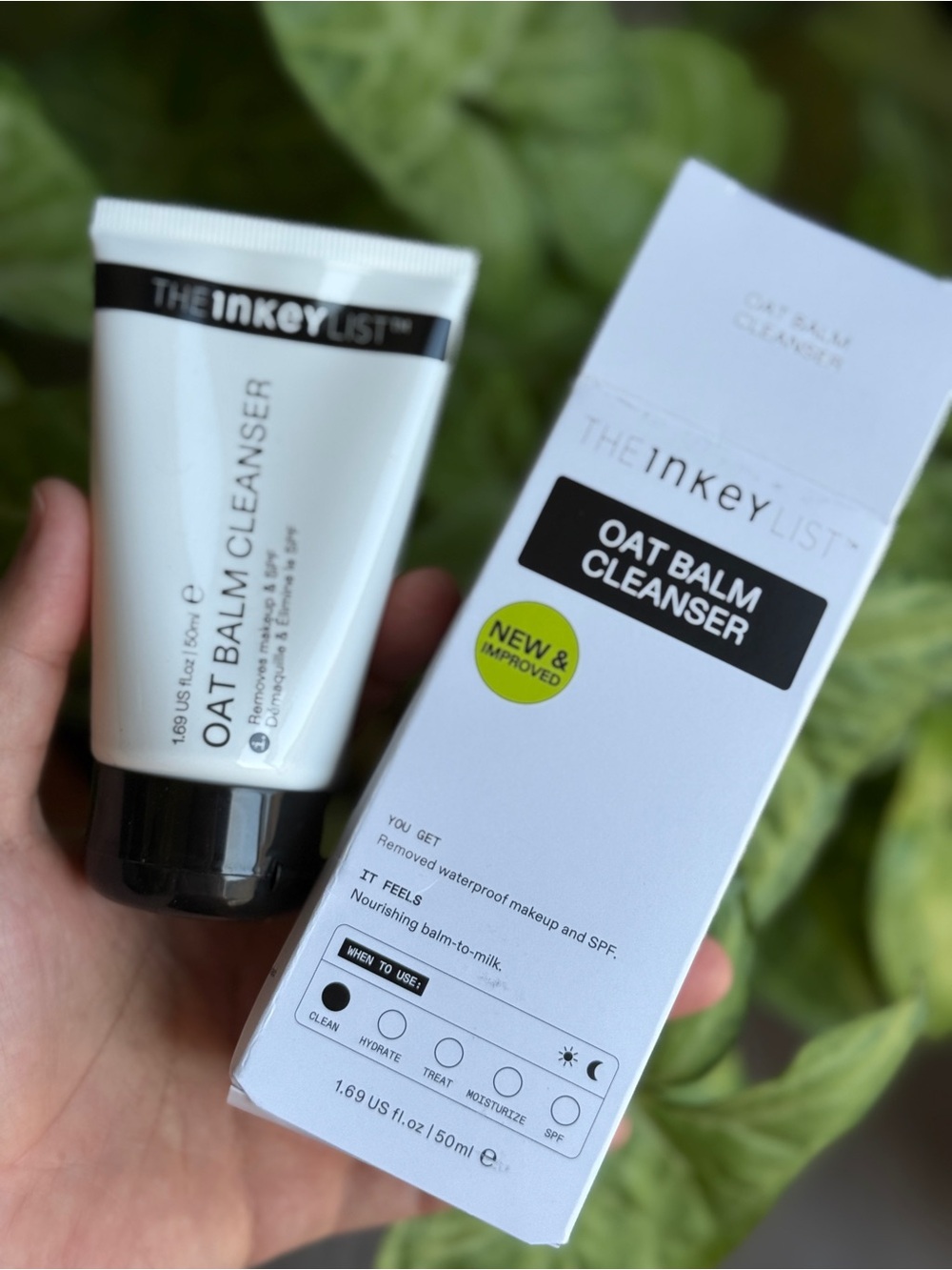 The INKEY List Oat Cleansing Balm – 50ml | Brand New